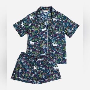 Printfresh Unicorn Tapestry Pajama Shorts Size Large *Shorts only*